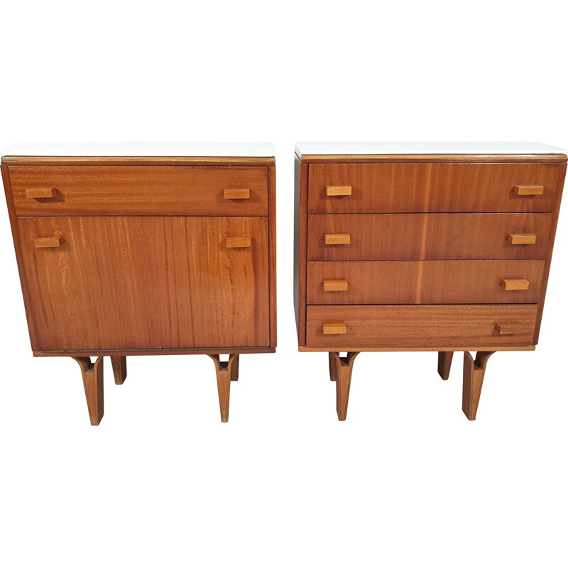 Pair of vintage night tables 1970