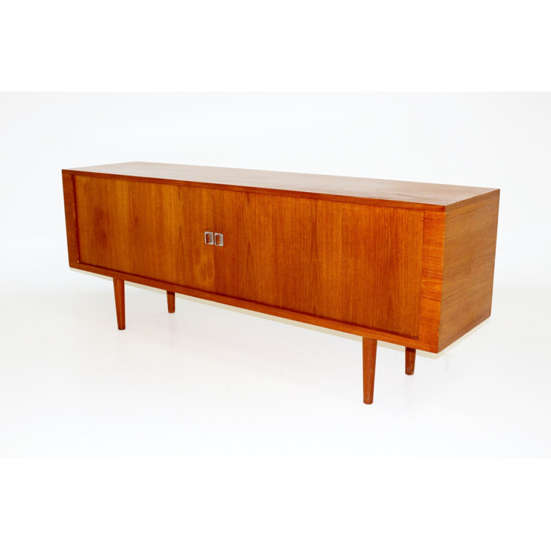 Vintage teak sideboard by Hans J. Wegner for the Danish Ry Møbler factory house 1960