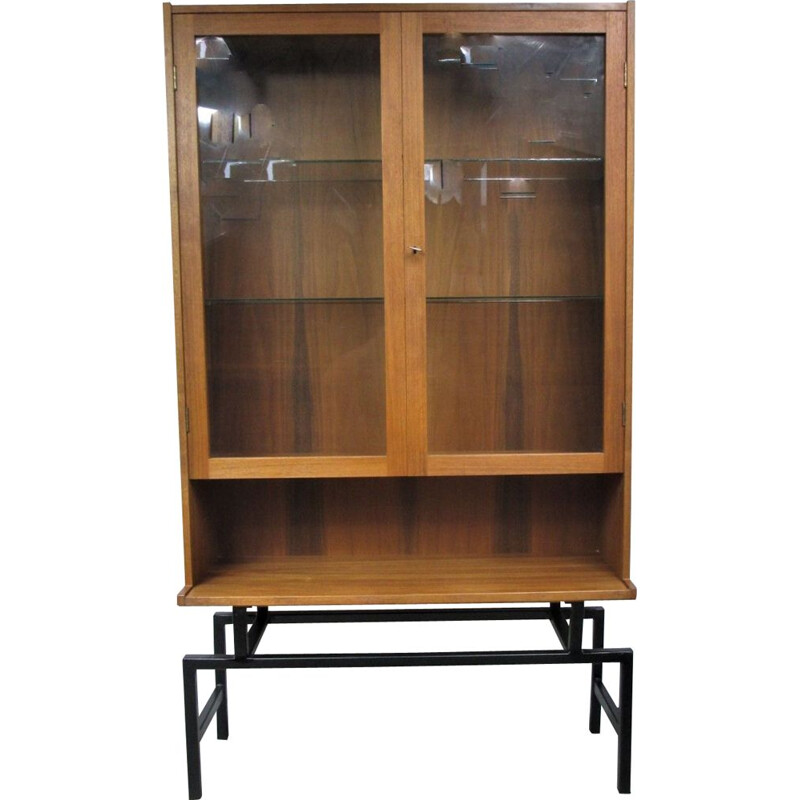 Vintage bookcase Vitrine Scandinavian 1970s