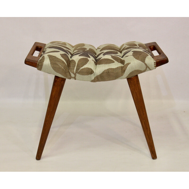 Vintage stool with cuffs 1960's