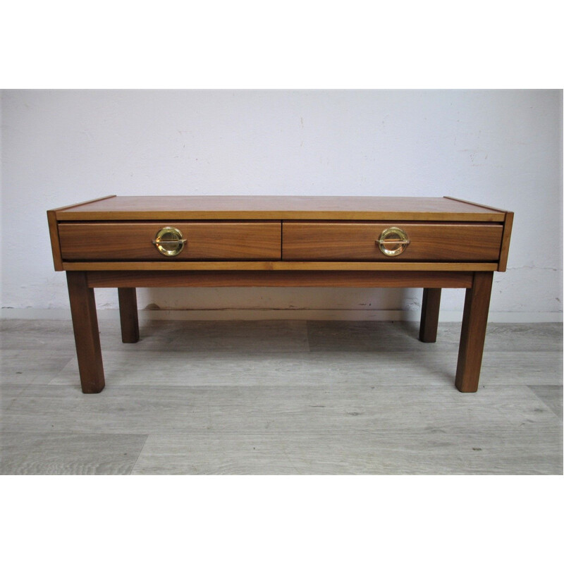 Consolle vintage in teak, Svezia 1970