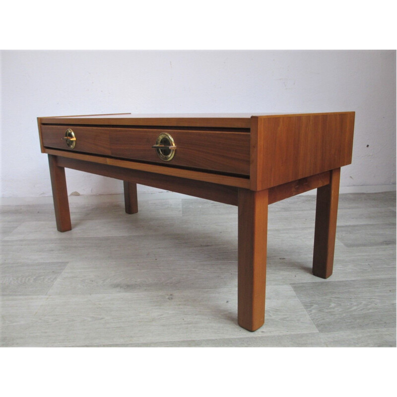 Consolle vintage in teak, Svezia 1970