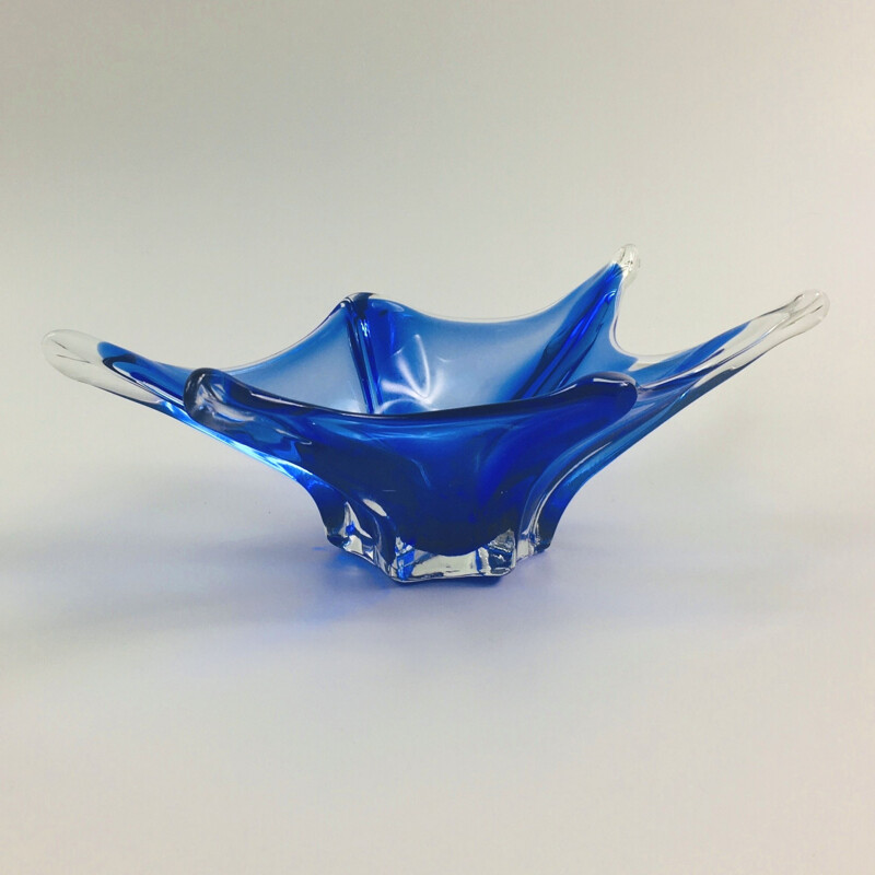 Mid-Century Murano Glass Bowl  Centerpiece, Italy, 1960s