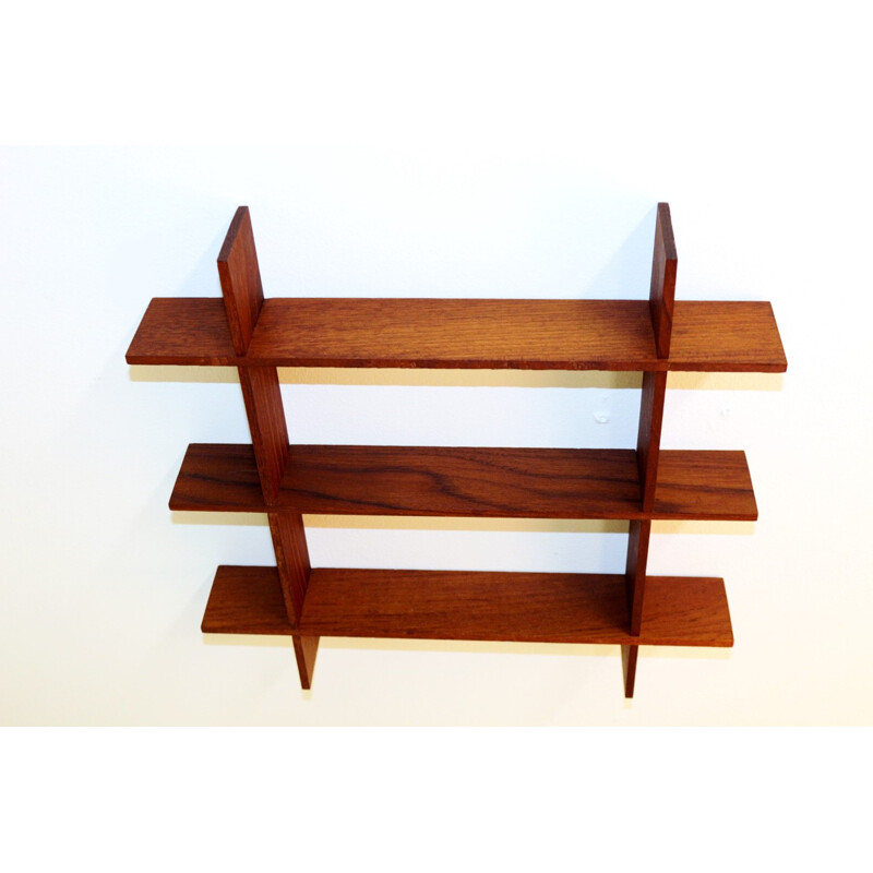 Vintage teak shelf, Sweden, 1950