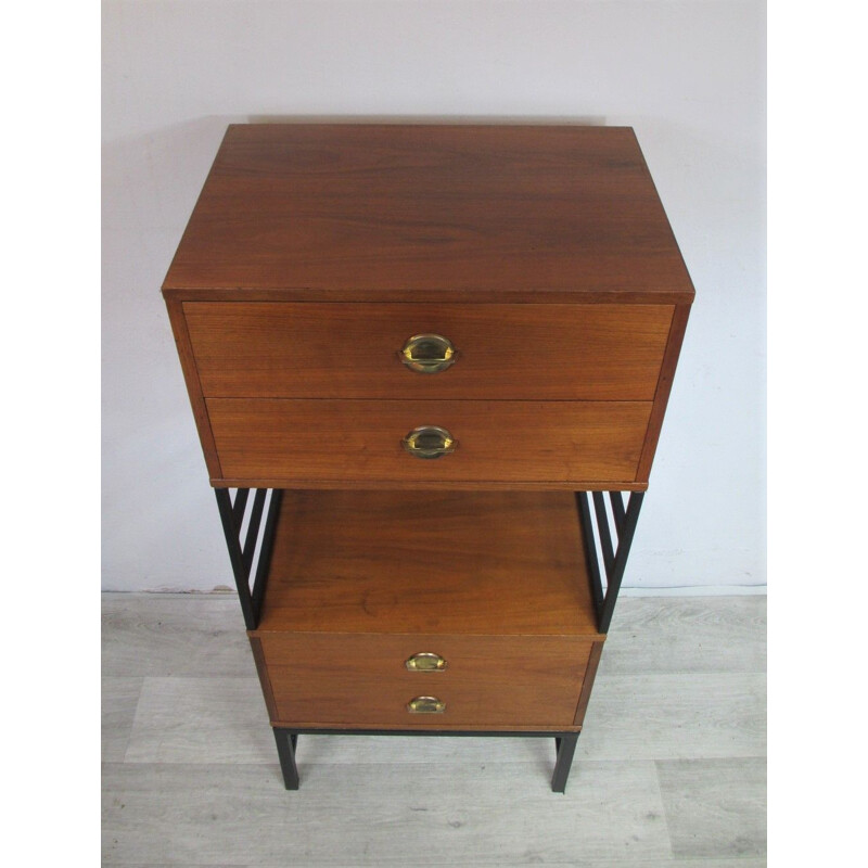 Vintage teak bookcase 1970