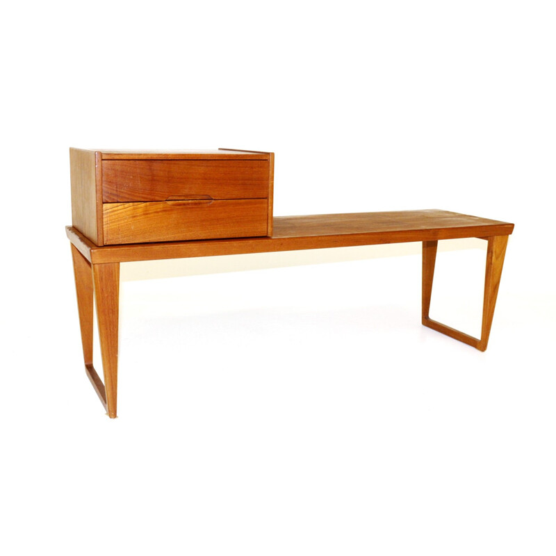 Vintage teak bench, Aksel Kjersgaard, Denmark, 1960