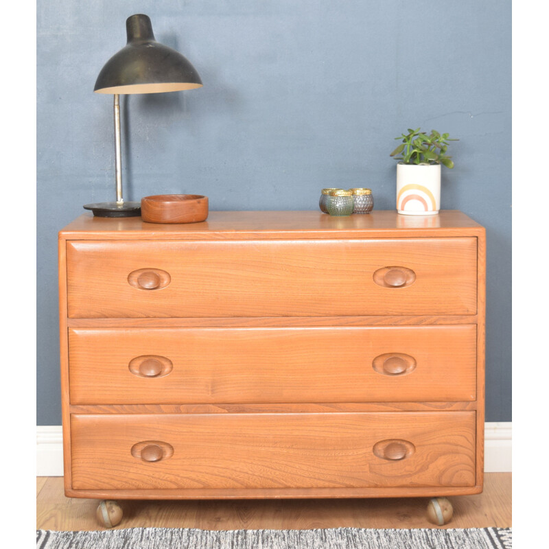 Vintage chest of drawers by Lucian Ercolani for Ercol