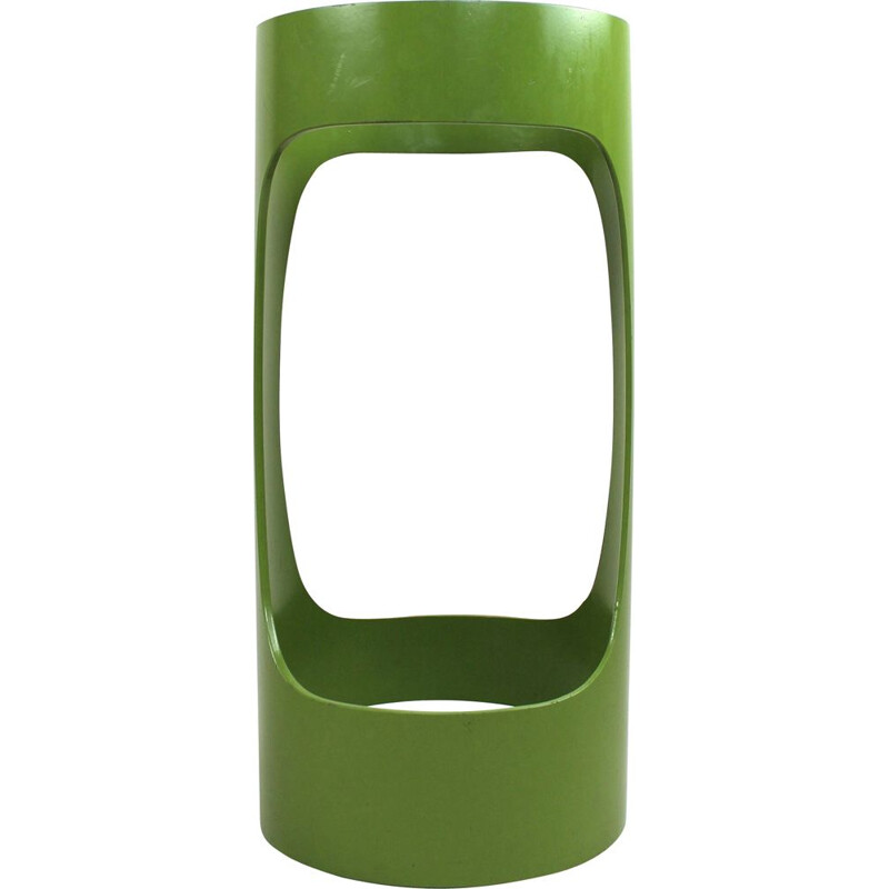 Vintage Olive green Schönbuch Umbrella stand, 1970s