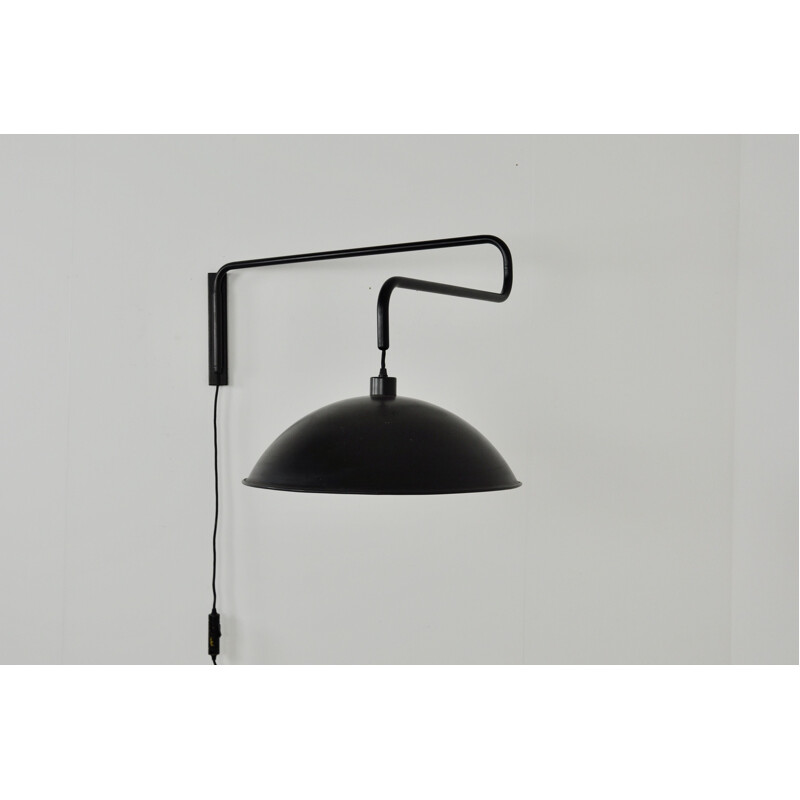 Vintage wall lamp with extensible arm, Italy 1970