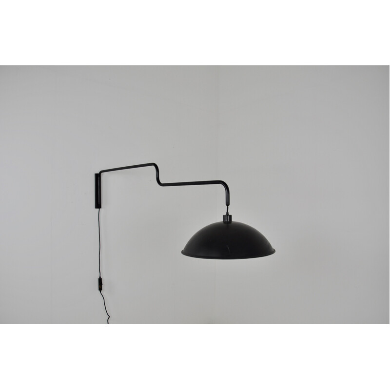 Vintage wall lamp with extensible arm, Italy 1970