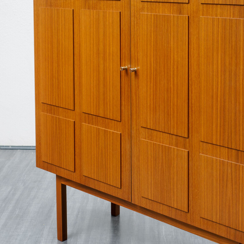 Vintage walnut wardrobe 1960