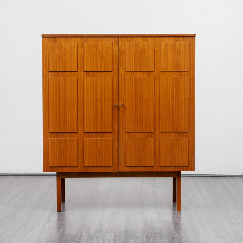 Vintage walnut wardrobe 1960