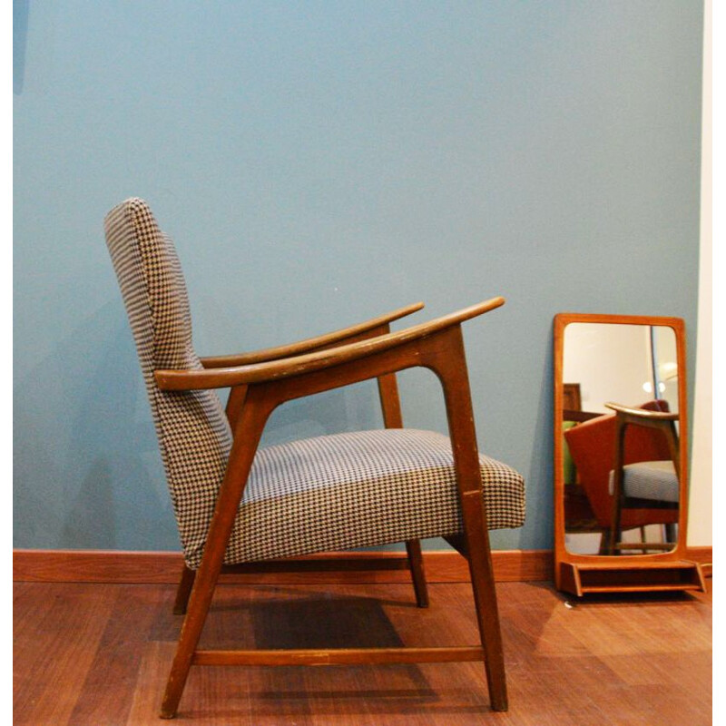 Paire de fauteuils vintage Scandinaves - années 60