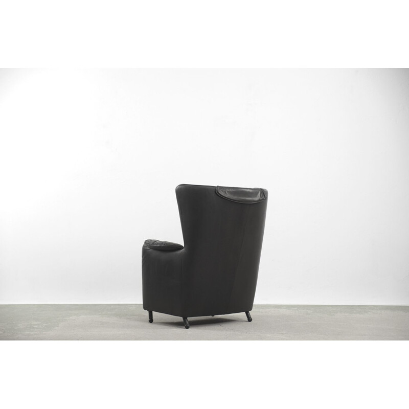 Vintage-Lounge-Sessel DS-23 aus Leder von Franz Josef Schulte für De Sede 1980