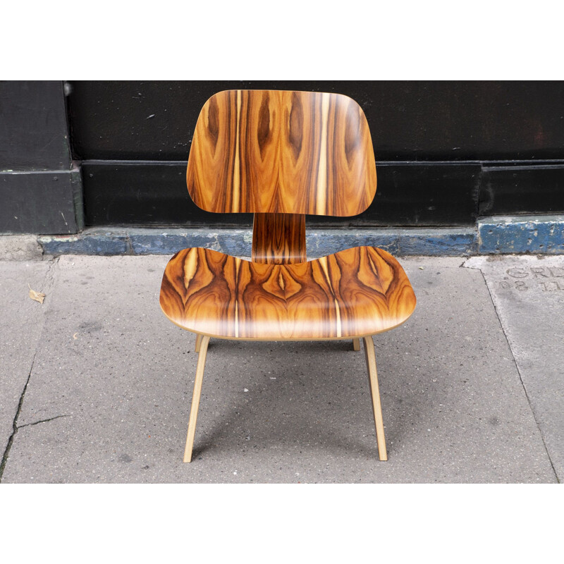 Vintage LCW Chair in rosewood santos from Charles &Ray Eames Herman Miller 2000