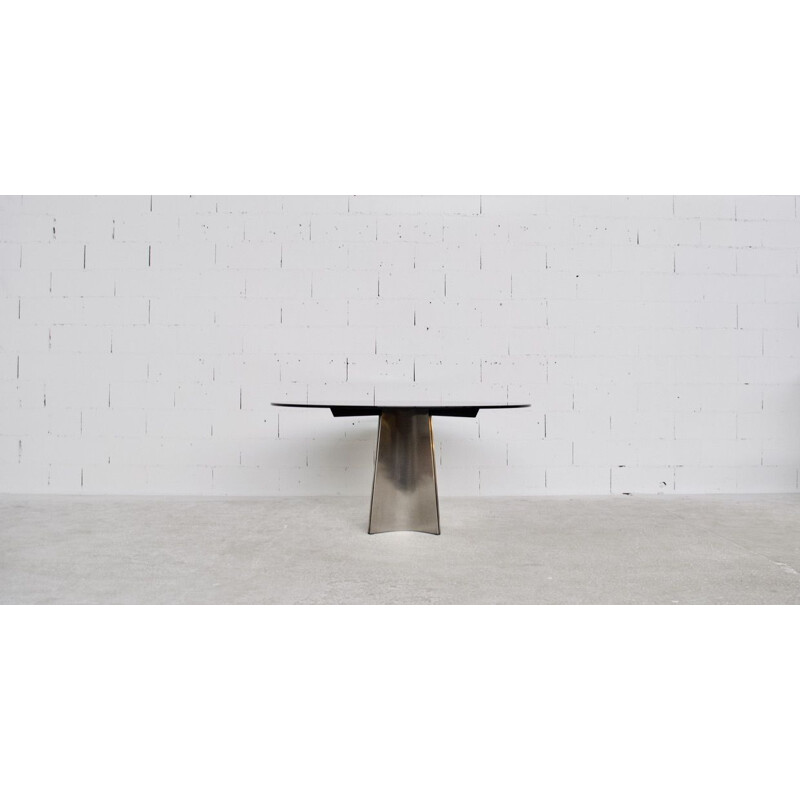 Vintage dining table by Luigi Saccardo Maison Jansen 1970