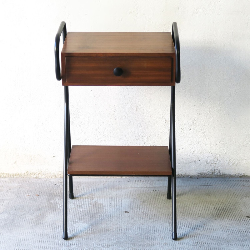 Vintage bedside table Hitier 1960