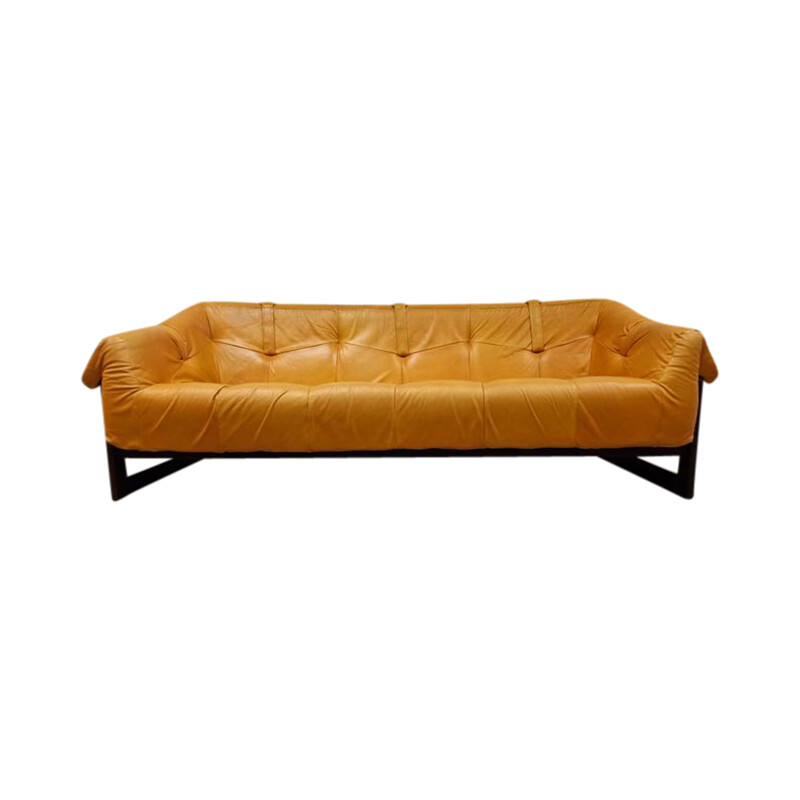 Vintage MP-091 3-seater sofa by Perceval Lafer for Lafer S.A. Brazilian 1960
