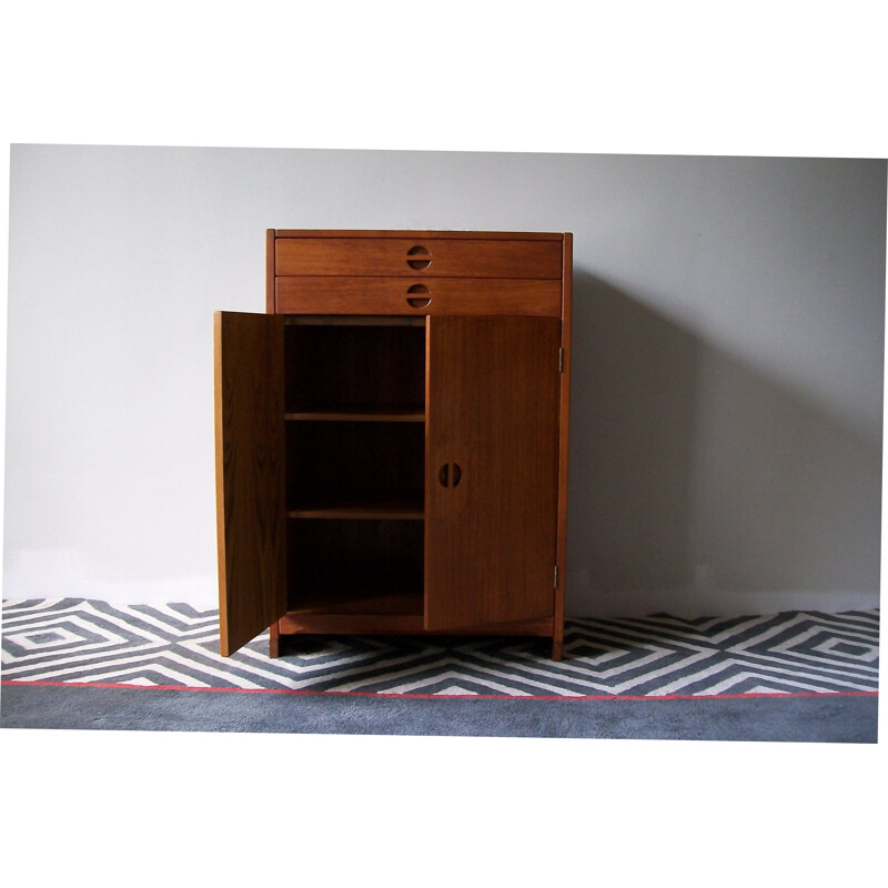 Vintage Aksel Kjersgaard Teak Cabinet, Denmark 1960