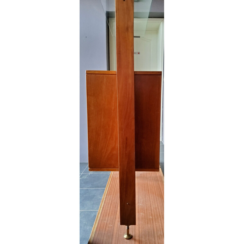 Vintage wooden dividing shelf