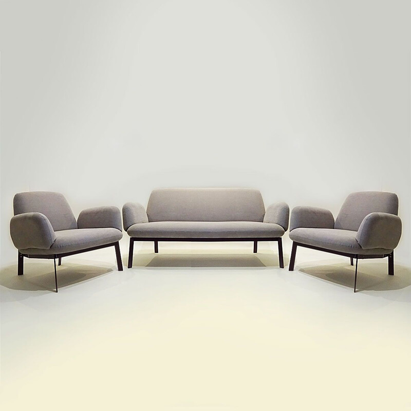 Ensemble fauteuil et canapé Easy compact vintage Klauser et Carpenter contemporain