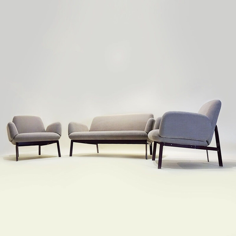 Ensemble fauteuil et canapé Easy compact vintage Klauser et Carpenter contemporain