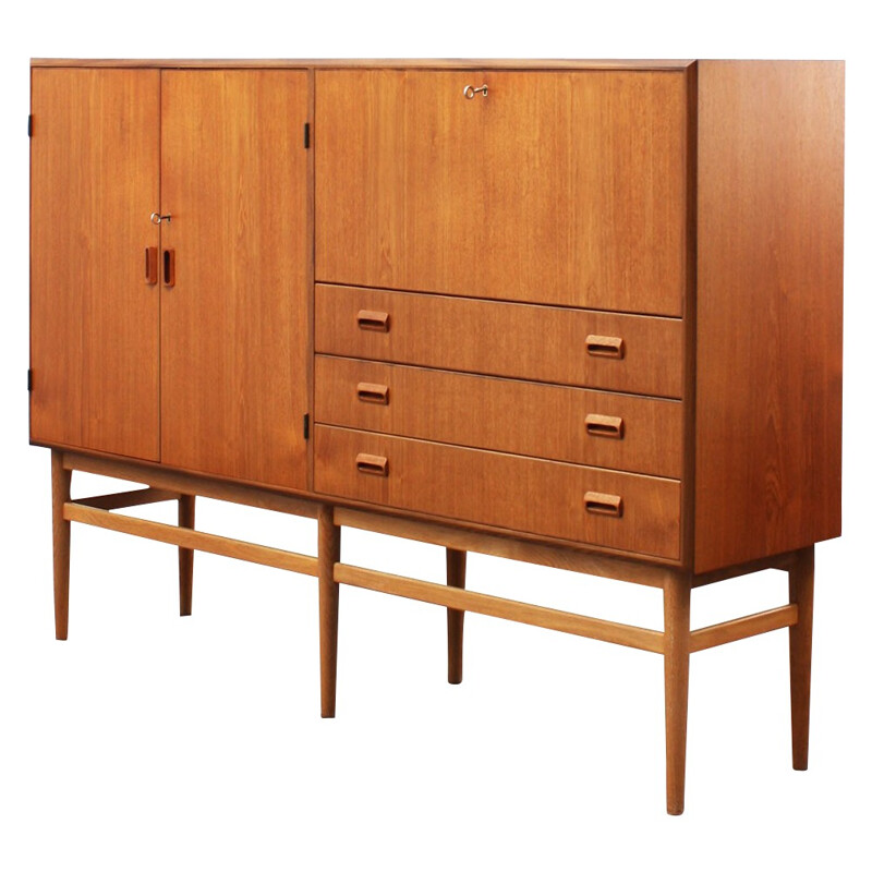 Scandinavian teak sideboard - 60