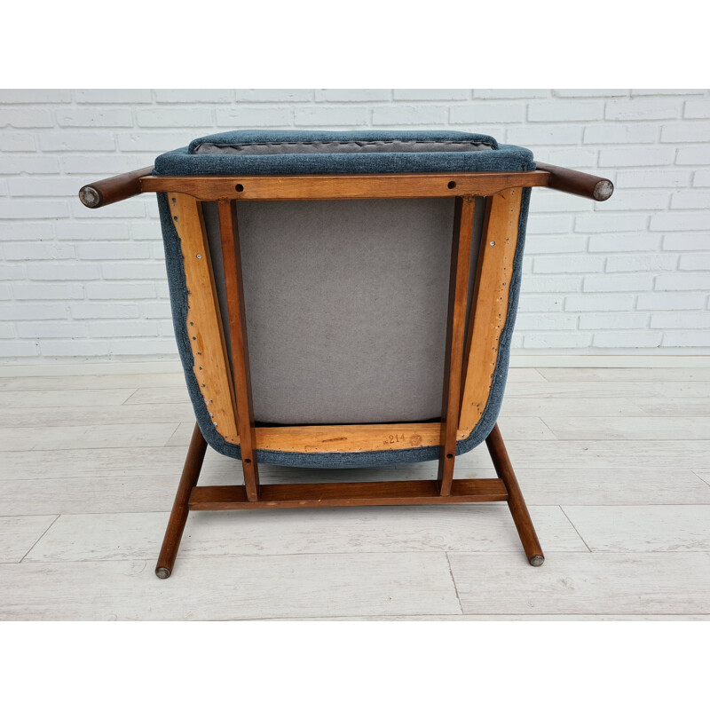 Fauteuil vintage modèle 214 de Kurt Olsen Danois 1960