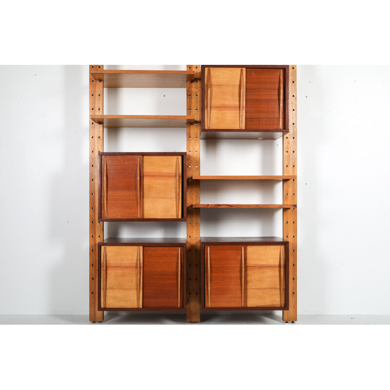 Vintage Shelve system by Perriand, Le Corbusier France 1970s