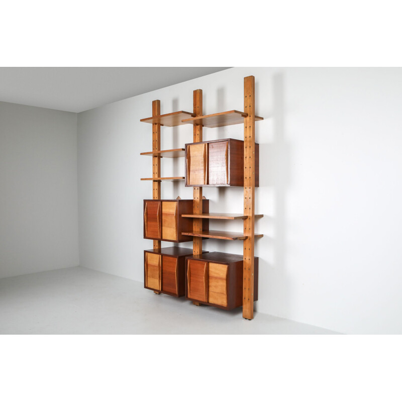 Vintage Shelve system by Perriand, Le Corbusier France 1970s