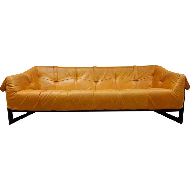 Vintage MP-091 3-seater sofa by Perceval Lafer for Lafer S.A. Brazilian 1960