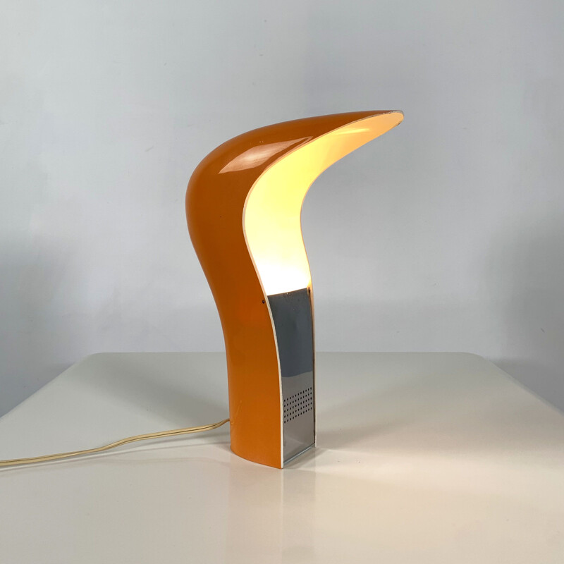 Vintage Pelota Desk Lamp by C. Casati and E. Ponzio for Lamperti, 1970s