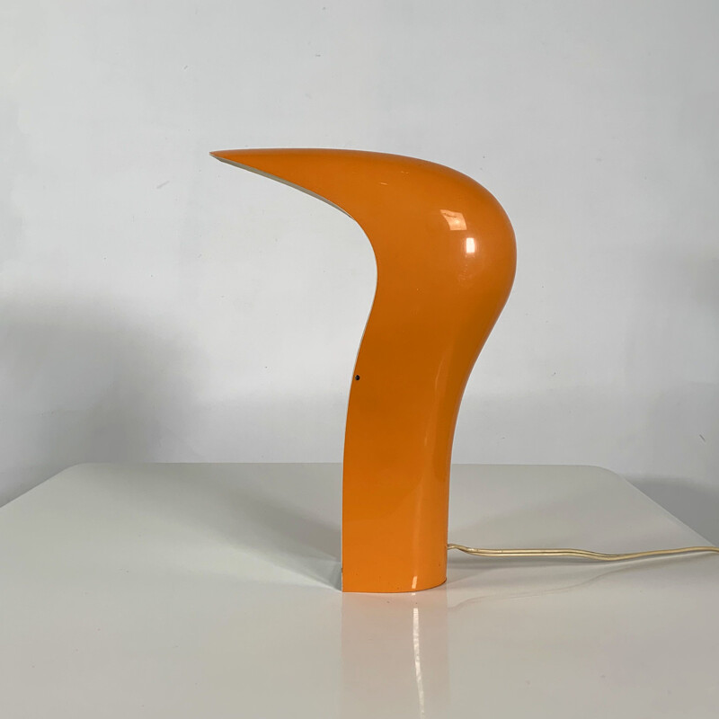 Vintage Pelota Desk Lamp by C. Casati and E. Ponzio for Lamperti, 1970s