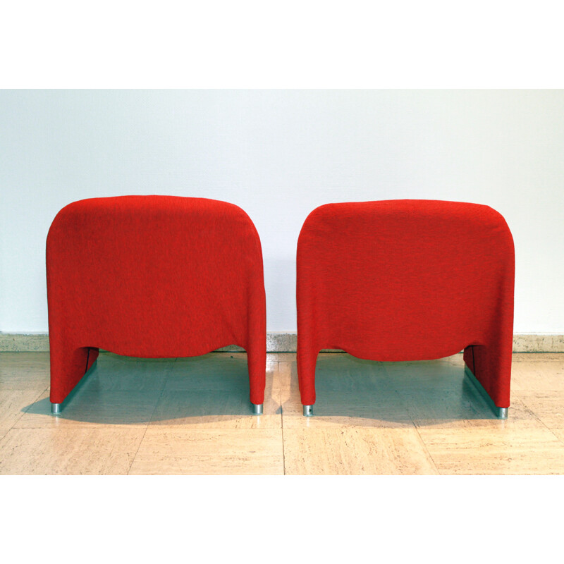Paire de fauteuils vintage Alky par Giancarlo Piretti pour Castelli, 1969