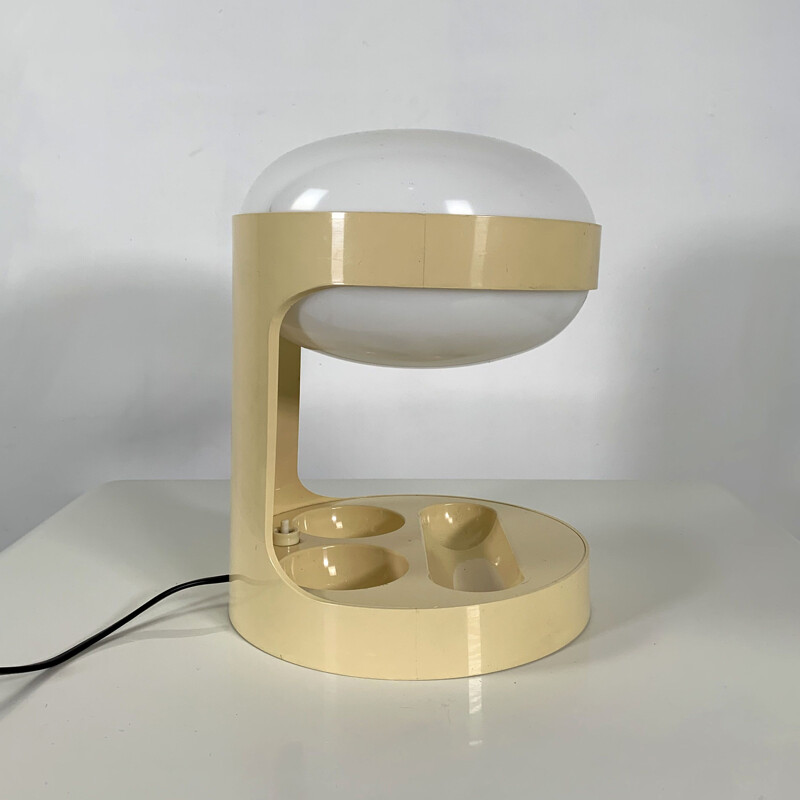 Lampe de table Vintage Beige KD29 par Joe Colombo pour Kartell 1970