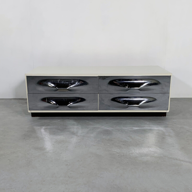 Vintage DF 2000 TV Unit by Raymond Loewy for Doubinsky Frères, 1960s