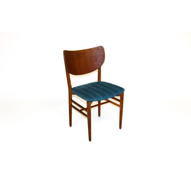 Vintage teak and oak chair, Denmark, 1950