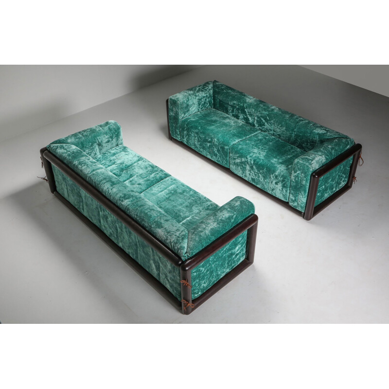 Vintage Cornaro Sofa Set by Carlo Scarpa for Simon 1970s