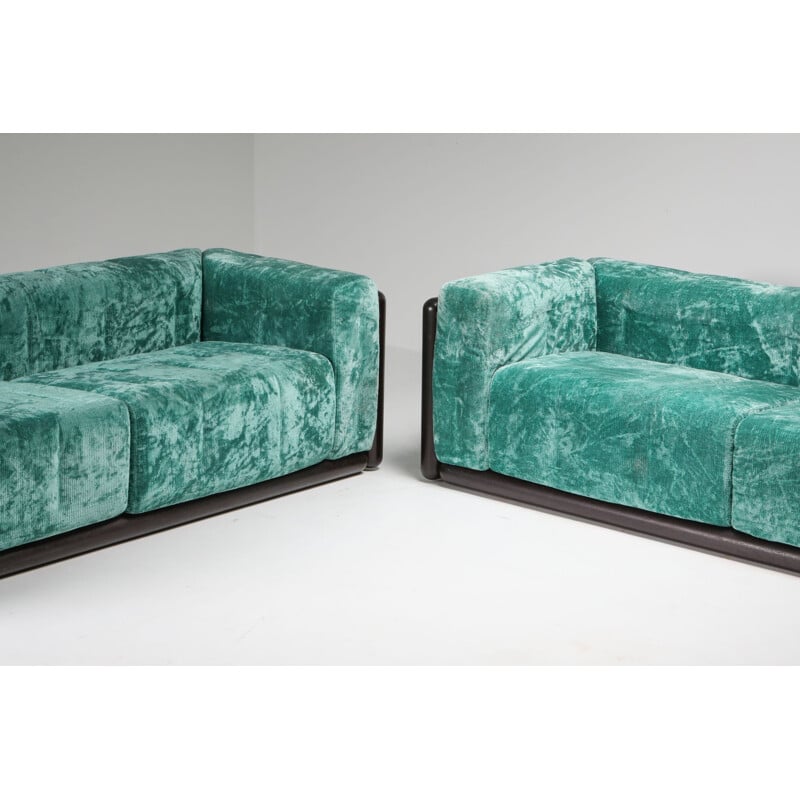 Vintage Cornaro Sofa Set by Carlo Scarpa for Simon 1970s