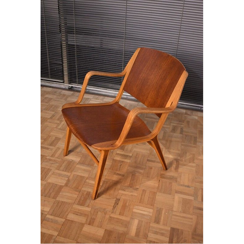 Silla AX Vintage para Fritz Hansen Peter Hvidt