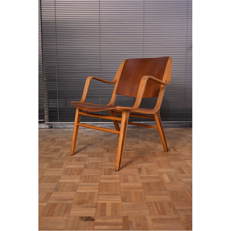 Vintage AX Chair For Fritz Hansen Peter Hvidt & Orla Molgaard Nielsen 1960