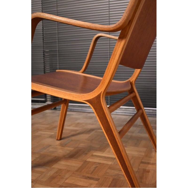 AX Vintage stoel voor Fritz Hansen Peter Hvidt