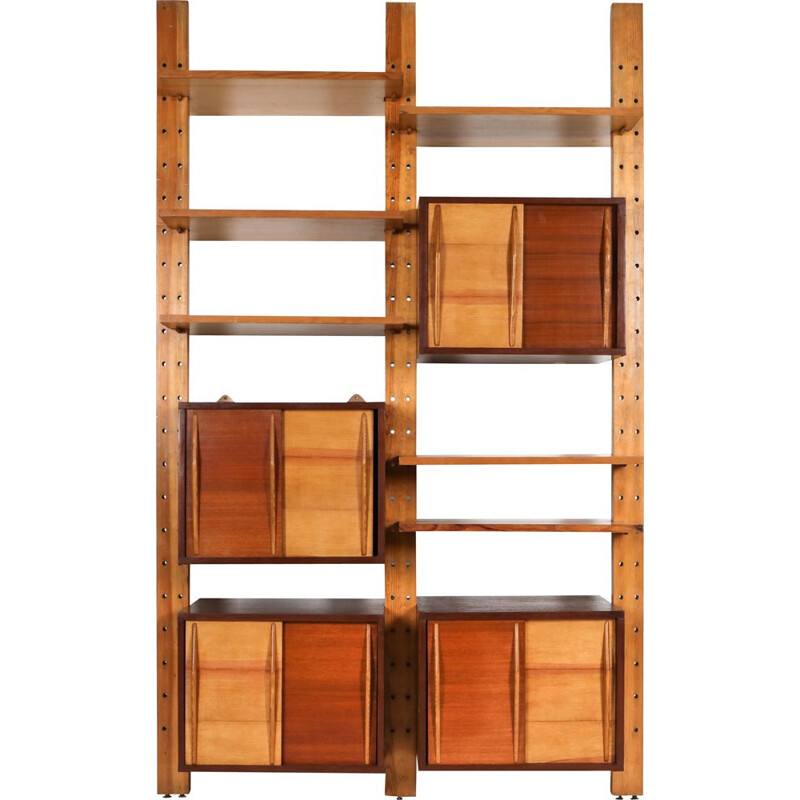 Vintage Shelve system by Perriand, Le Corbusier France 1970s