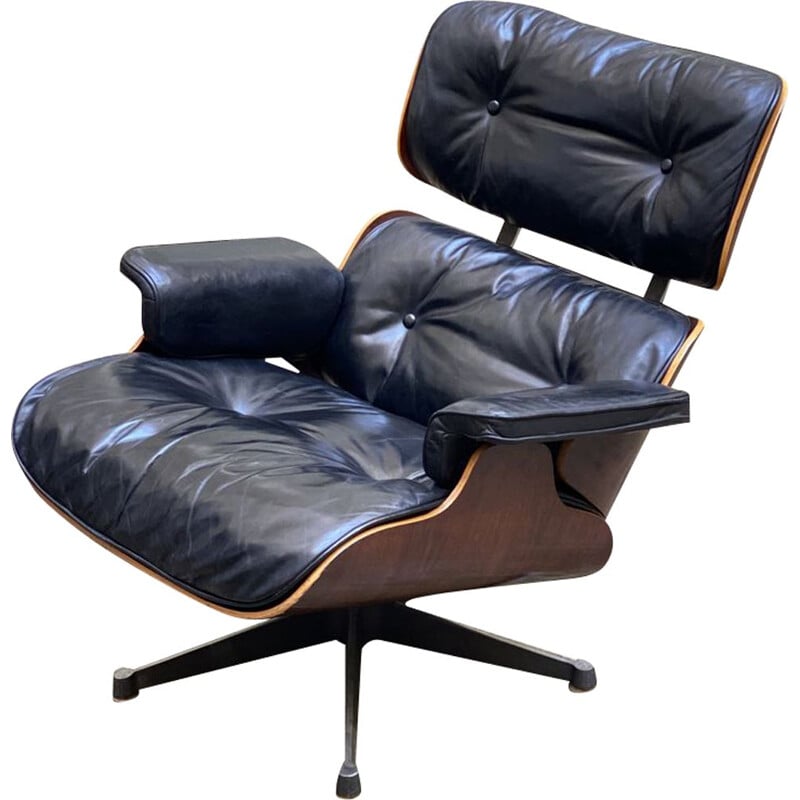 Vintage Charles and Ray Eames lounge chair 1979