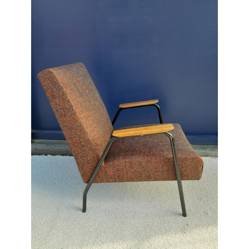 Vintage Pierre Guariche fauteuil 'Réclame' 1950