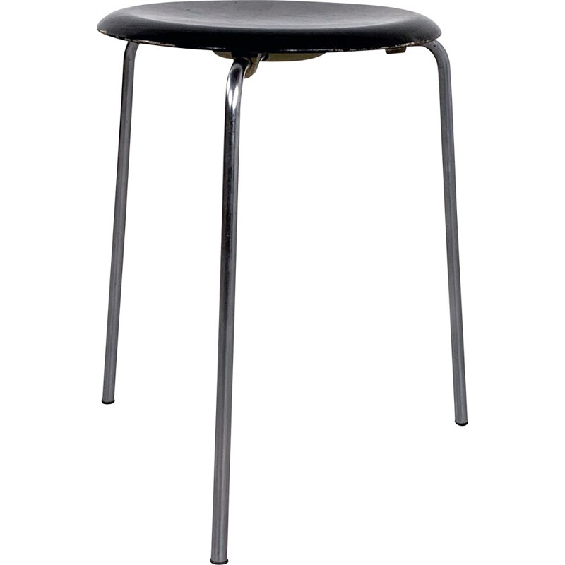 Vintage 'Dot' Stool by Arne Jacobsen for Fritz Hansen, 1960s