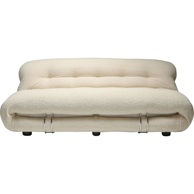 Vintage Soriana 2-Seat Sofa by Afra e Tobia Scarpa for Cassina 1970s