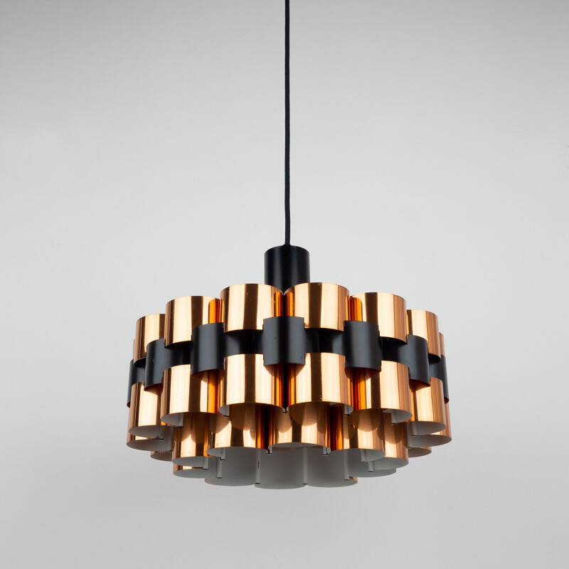 Vintage pendant lamp by Jo Hammerborg, Fog og Morup Danish 1960s