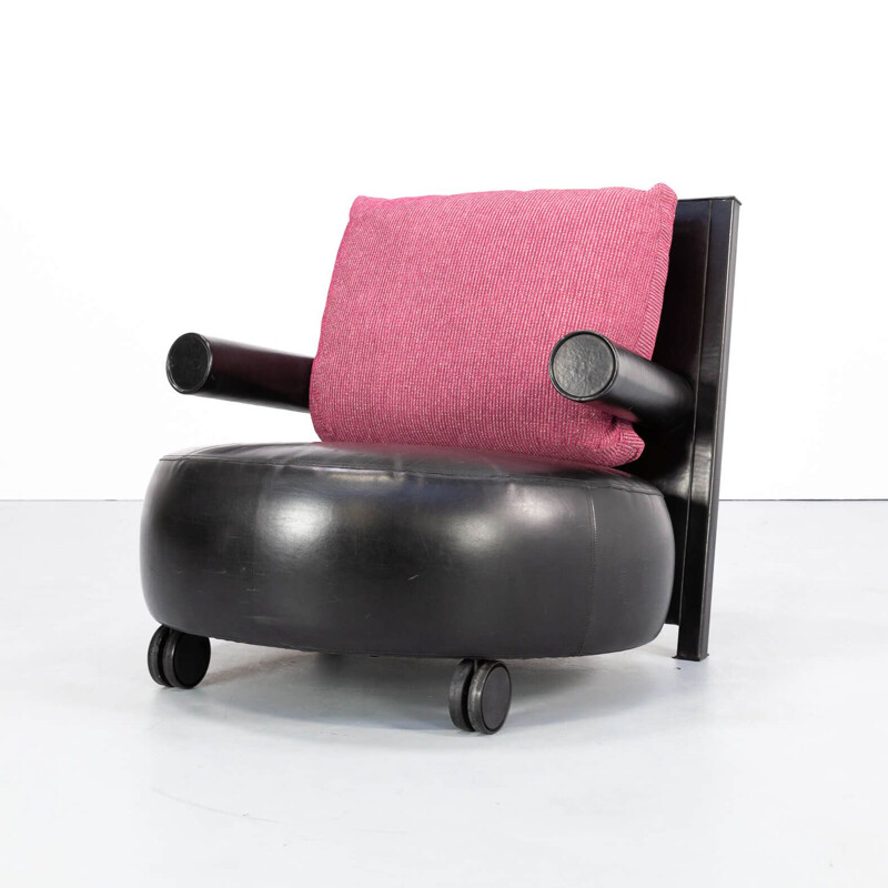 Vintage 'baisity' fauteuil for B&B Antonio Citterio italia 1980s