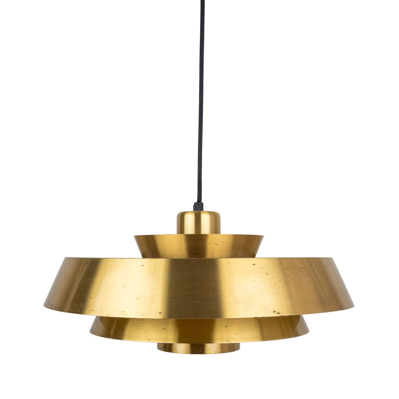 Vintage pendant lamp Nova by Jo Hammerborg, Fog og Morup, Danish 1963